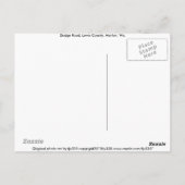 ドッジロードミスト(明るい) ポストカード (裏面)