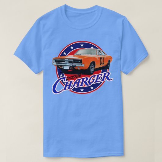 ドッジ充電器 Tシャツ (デザイン正面)