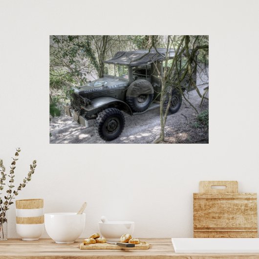 ドッジWC51 ポスター (キッチン)