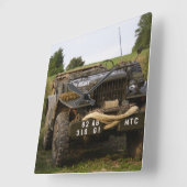 ドッジWC 57 スクエア壁時計 (傾斜)