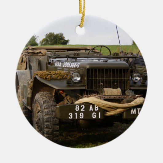 ドッジWC 57 セラミックオーナメント (正面)