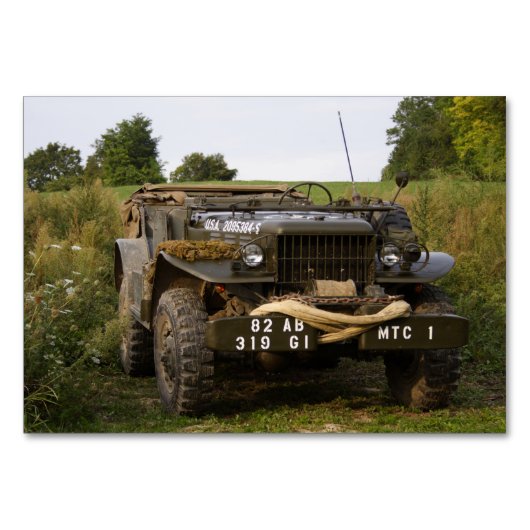 ドッジWC 57 テーブルナンバー (正面)