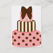 ドッツとストライプ 名刺 (裏面)