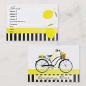 ドッツ・アン・レモン・バイシクル 名刺 (正面/裏面)