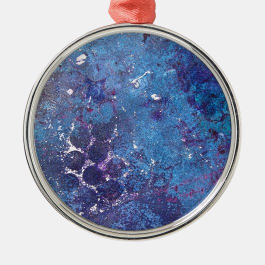 ドッティスコッティ抽象芸術 メタルオーナメント (正面)