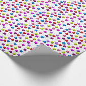 ドットおもしろい ラッピングペーパー (角)