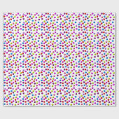 ドットおもしろい ラッピングペーパー (フラット)