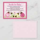 「ドットかわいらし付きラディバグ」ブックリクエストの挿入 エンクロージャーカード (正面/裏面)