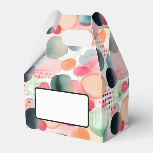 ドットとストライプ4 フェイバーボックス (正面サイド)