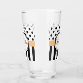 ドットとストライプ タンブラーグラス (右)