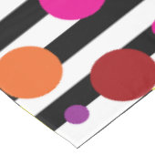 ドットとストライプ テーブルクロス (アングル)