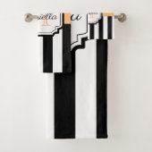 ドットとストライプ バスタオルセット (インサイチュ)