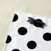 ドットとストライプ ビーチタオル (インサイチュ)