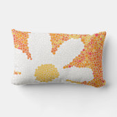 ドットとデイジー ランバークッション (裏面)