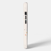 ドットと三角形の紙吹雪パターン Case-Mate iPhoneケース (裏面 / 左)