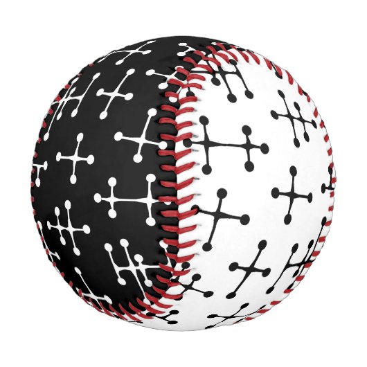 ドットと線 野球ボール (アングル)