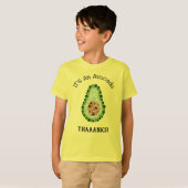 ドットのアボカド Tシャツ (正面フル)