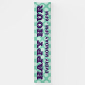 ドットのシームレスなパターンの白いトランザクション。+アイディア 横断幕 (縦)