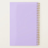 ドットの中のトンボ プランナー手帳 (裏面)