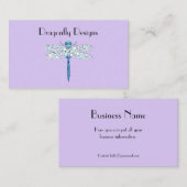 ドットの中のトンボ 名刺 (正面/裏面)