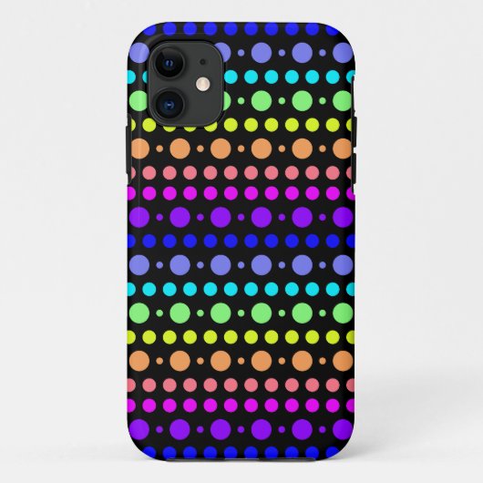 ドットの虹iPhone 5ケースメイト Case-Mate iPhoneケース (裏面)