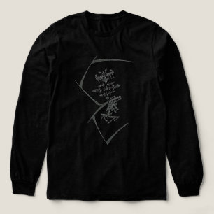 ドットアブストラクト トライバル タトゥー アート トライブレンドＴシャツ
