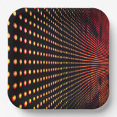 ドットアートデザイン ペーパープレート (正面)