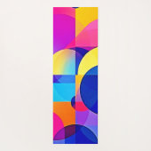 ドットエネル鮮やかギーアート ヨガマット (裏面)