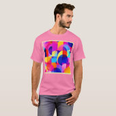 ドットエネル鮮やかギーアート Tシャツ (正面フル)