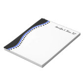 ドットエレガントカイロプラクターパーソナライズされたメモ帳 ノートパッド (回転)