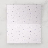 ドットカラフルパターン プレイスカード (内部開封)