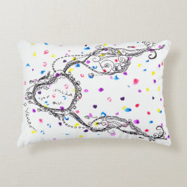 ドットカラフルファンタジーネックレス アクセントクッション