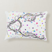 ドットカラフルファンタジーネックレス アクセントクッション (裏面)