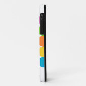 ドットカラフル名1980sスタイルiPhoneケース Case-Mate iPhoneケース (裏面/左)