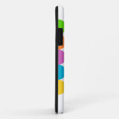 ドットカラフル名1980sスタイルiPhoneケース Case-Mate iPhoneケース (裏面/右)