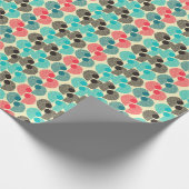 ドットカラフル:抽象芸術のシームレスなパターン。 ラッピングペーパー (角)