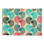 ドットカラフル:抽象芸術のシームレスなパターン。 枕カバー (裏面)