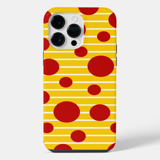 ドットストライプ iPhoneケース (裏面)