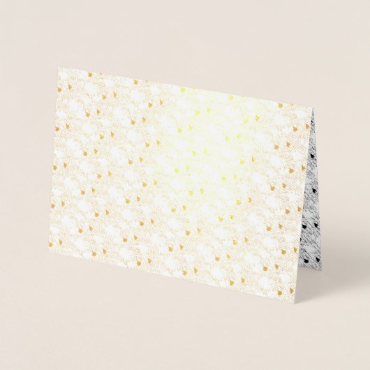 ドットデザイン4 箔カード (正面)