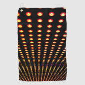 ドットデザイン ゴルフタオル (正面)