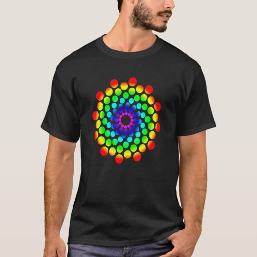 ドットデー単なるドットで何を作成できるか Tシャツ (正面)