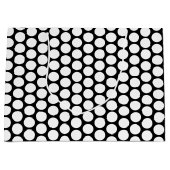 ドットニース水玉模様抱き枕 ラージペーパーバッグ (正面)