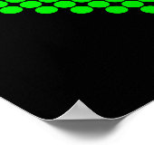 ドットハート信号 ポスター (角)