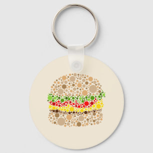 ドットバーガー キーホルダー