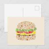ドットバーガー ポストカード (正面/裏面)
