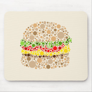 ドットバーガー マウスパッド