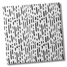 ドットパターン白黒ストライプ タイル