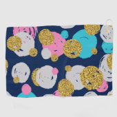 ドットパターン11 ゴルフタオル (横)