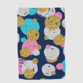 ドットパターン11 ゴルフタオル (正面)