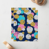 ドットパターン11 ノートカード (正面/裏面インサイチュ)